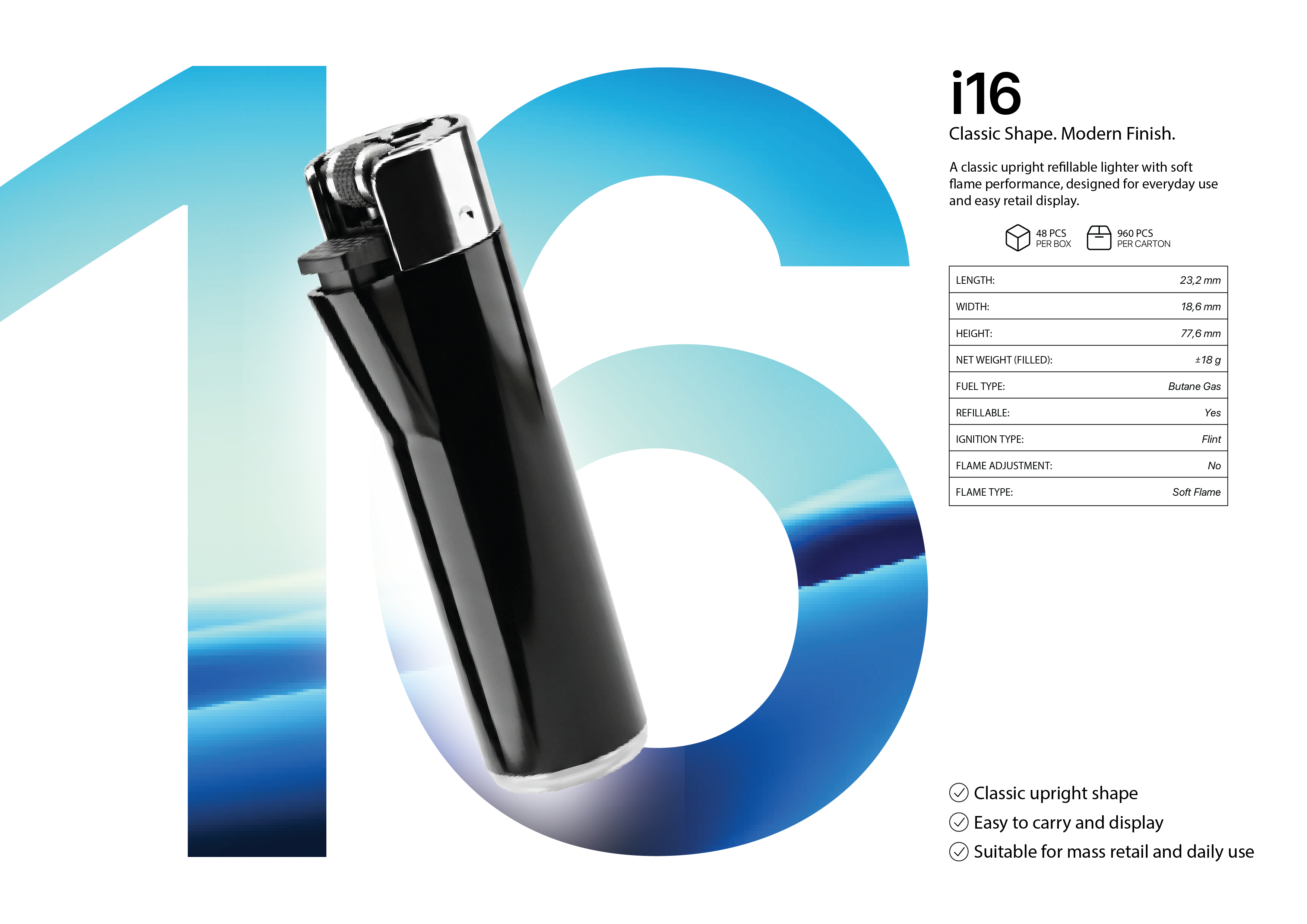 Original iFlame i16 product presentation